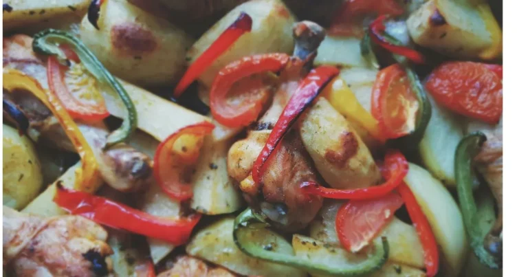 Roasting vegetables